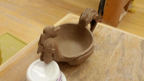 Rooster ice cream bowl for club mud!!!!