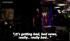 rkblows:  Bad News Barrett sulks over the departure of Cody Rhodes. x 