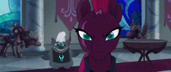 aryinspires: vibrant-echoes:  askfordoodles:    My Little Pony: The Movie (2017) I’m so gay for Tempest Shadow and her character animation in this scene.  ok just the animation in this gifset is enough to make me want to see this movie   This is…