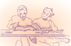 owlynys: AU where phoenix and miles actually attend law school together wow what a creative title hello to all my new followers!! i’m sorry for being so inactive over the past month - uni started again and i’ve been a complete mess, prompting this
