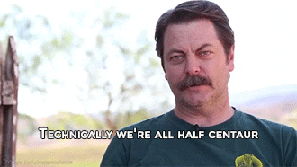 tastefullyoffensive:  Video: Nick Offerman Recites Some Profound Shower Thoughts [gifs via]  Deep man.