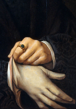 Adreciclarte:  Joos Van Cleve - Portrait Of Joris Jacobs Vezelaer (Detail), 1518