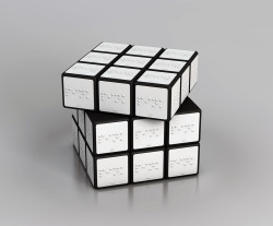 malformalady:  Konstantin Datz - Rubik’s Cube for the Blind (2010) 