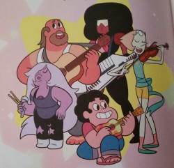 artemispanthar:  The Steven Universe music book Live From Beach City! came out today. It’s got sheet music, prompts to write your own music, related activities (like ‘design your own album cover’), and other cute activities (like ‘create a fusion