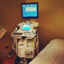 Haven&rsquo;t seen this device since before Beja was born. #ultrasound #machine #quiet #instaphoto