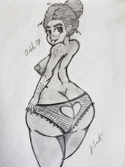 notsafeforwappah:  submission:@notsafeforwappah adele is one hell of an character._______________________________________hell yeah boi. Are those panties easy access for buttjobs?