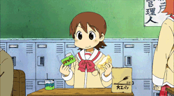 koito-yuu:  genre: Nichijou — Melon Bread this is the last month you can reblog this 