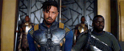 marvelheroes: Michael B. Jordan as Erik Killmonger in Marvel’s Black Panther