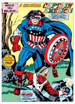 alexhchung:  Marvel Treasury Special Featuring Captain America’s Bi-Centennial Battles by Jack Kirby 