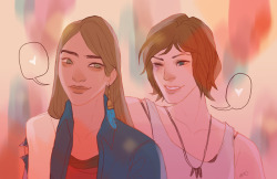 amandarotten:  A lil’ homage to Life is Strange.  So, I totally thought nothing would give me more feels than the original, but boy howdy, Before the Storm got me. Tears were flying out of my face. Go play so we can cry together! 