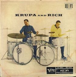 wtfdrums:  Krupa and Rich 