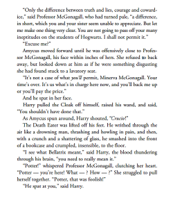 haveabiscuit-potter:  accio-percabeth:  BUT DO YOU REALIZE WHAT THIS MEANS HARRY POTTER HAD SO MUCH RESPECT FOR THAT AMAZING WOMAN THAT THE MOMENT SHE WAS DISRESPECTED HE WAS FILLED WITH SUCH A POTENT RAGE HE WAS ABLE TO CAST AN UNFORGIVABLE CURSE  Okay