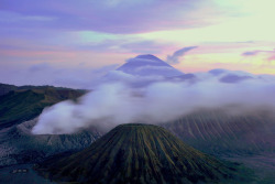eartheld:  softwaring:  Bromo at Sunset, Indonesia; Farl   mostly nature