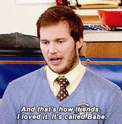 nudityandnerdery:  shreddy-krueger:  I reblog a LOT of Parks &amp; Rec  And there is nothing wrong with that.