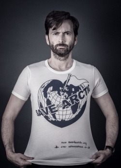 davidtennantcom: David Tennant Backs The Save The Arctic Campaign And Appears In New Exhibition    David Tennant has joined 60 high profile celebrities in a Greenpeace campaign to Save the Arctic. Right now, their photos are on display on the London