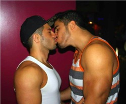 stratisxx:Sexy Lebanese hunk Anthony Moufarej and his bf.