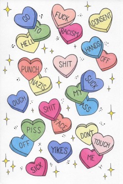 stoner-hues:  New candy hearts! Reblog or comment with which you’d like to see in a sticker!