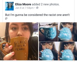 mixed-apocalyptic:  Yes, bitch. You are drinking the tears from genocide, injustice, racism, inequality, and using your fucking privilege to ignore them. We’re drinking those tears you’re letting fall because you can’t say nigga or because black
