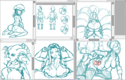 Current Commissions: Finishing up Futa Shiki and a OC character sheet. Kitsune girl OC with huge boobs squeezing a fox spirit. My boy Neri&rsquo;s OC Ziri with a ton of dicks. Ashraam&rsquo;s OC Lady Onikumo working a huge dong. Rule 34 of a chick from