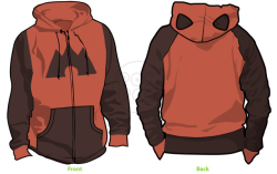 garo-master:  There we go! Some Team Aqua and Magma hoodie mock-ups!If people are really interested, I’ll make some prototypes and then put them up for pre-order! (template) 