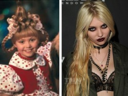 Taylor Momsen then and now. Merry Christmas Cindy Lou Who&hellip;&hellip;