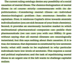 hotstud69:  m fisher, capitalist realism on depression  ____His book Capitalist Realism can be downloaded here. 