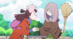 blackbookalpha: Saw screenshots of the Little Witch Academia TV series. Still can’t believe they have a Filipino character in that show. Sucy’s last name comes from the word “Barang”, a Visayan word for shaman/witch. Her broom is a custom “Walis