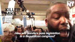 nowthisnews:  Killer Mike On The Importance of Voting NowThis caught up with Rapper and Sanders supporter Killer Mike in the spin room following the democratic debate.   Yes!