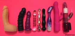 Dirtyberd:some Of My Collection. From Left To Right:james Deen Vibrating Dildoplatinum