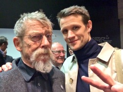 laughterkey:  withjohnhurt:  Thank you, everyone! I hope you all enjoyed “The Day of the Doctor!”  JOHN HURT IS ON TUMBLR. 