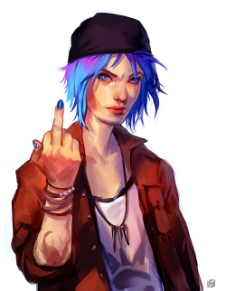 crushanator:  Chloe from Life is Strange. Super excited for the last episode! D: 