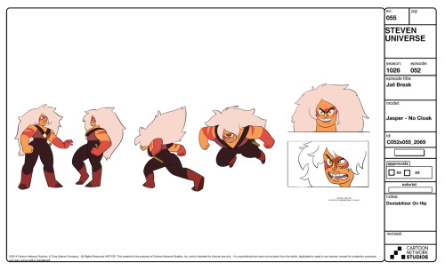 stevencrewniverse:  A selection of Characters, Props, and Effects from the Steven Universe episode: Jail Break Art Direction: Elle Michalka Lead Character Designer: Danny Hynes Character Designer: Colin Howard Prop Designer: Angie Wang Color: Tiffany