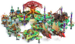 legollection:  Aurora, the absolutely stunning LEGO installation, inspired by the video game Bastion #lego #bastion #magic