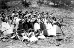  Female soldiers from the Mexican Revolution, (1910 - 1920) 