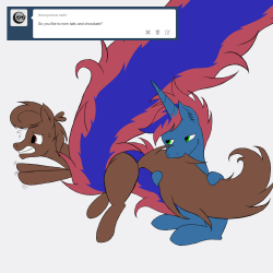 Oh yes I do~ Especially when the happen to be the samething like this tasty fellow right here chocolatepony
