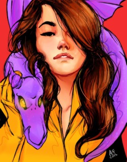 amosthefanboy:  My love for Batman is immeasurable… But i only have one comic book bae ❤️  It’s been a while since i made a Kitty Pryde fanart piece. I love her so much everytime i draw her it has to be special :)  The face is based on Liza Soberano,