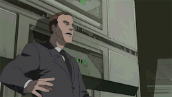 i-heart-hawkguy:  batwynn:  theyretakingthetardistolesamis:  doodledinmypants:  darknephilim:   FUCK EVERY TIME I SEE THIS GIF I JUST LOSE IT   W-WAIT IS THAT … COULSON?!  Yeah, and he’s actually voiced by Clark Gregg as in, the actual movie!Coulson