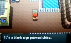 pokemon-fans:  This sign becomes a lot funnier when you notice that it uses the sign textbox and so it’s actually just a gray sign with those words on it 