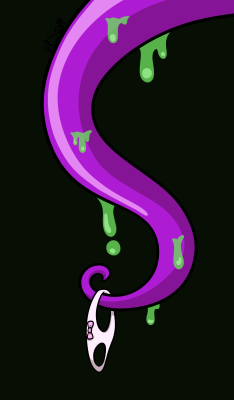 Bored tentacle doodle.