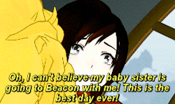 belladxne:  Yang + first and last lines in each season                                                                      [  Ruby  |  Weiss  |  Blake  |  RWBY  ]