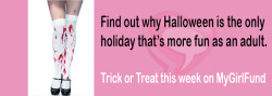 Join the amazing girls of MyGirlFund this week for some trick or treating fun. Knock on some doors to score digital candy. 