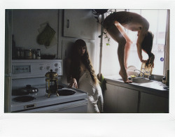 photominimal:  Domesticities. With Jacs Fishburne and Suspended in Light: Montreal / Fuji Instax 210 Wide