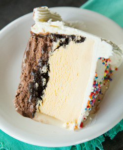 yumi-food:  Homemade Dairy Queen Ice Cream Cake | Brown Eyed Baker 