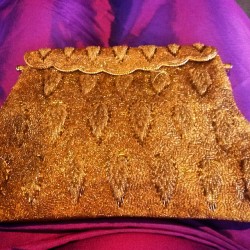 Beaded purse detail. They don&rsquo;t make them like this anymogoigre! #beads #beadedpurse #purse #femdom #mistress #domme #domina #classy #goingout #vintage #outonthetown #californiastyle #pornstarlifestyle #pornstar #roaringtwenties
