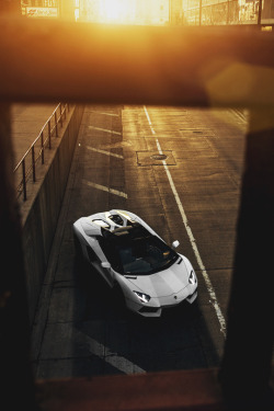 italian-luxury:  Aventador Roadster visits Chicago by Jeremy Cliff