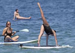 Lea Michele Interesting Bikini Shots