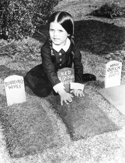 vintagegal:  Lisa Loring as Wednesday Addams for the Addams Family TV show c. 1960s