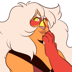 mii-makes-art:  doodle of jasper doin the “&gt;:3c” face i did to test out a new recording program i downloaded lol 
