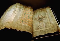 welcometothe1jungle:  The Codex Gigas is the largest extant medieval manuscript in the world. It is also known as the Devil’s Bible because of a large illustration of the devil on the inside and the legend surrounding its creation. It is thought to