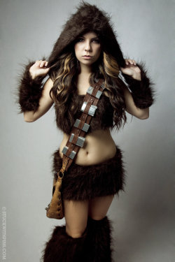 Chewbacca cosplay